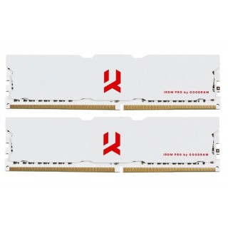 16GB (Kit of 2*8GB) DDR4-3600 GOODRAM IRDM PRO CRIMSON WHITE CL18